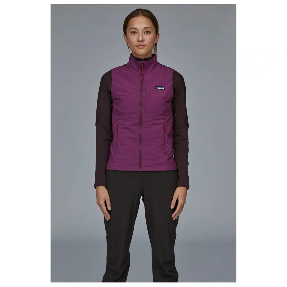 Patagonia Nano‎ Air Light Purple Primaloft Insulated Vest SZ MED - Picture 2 of 6